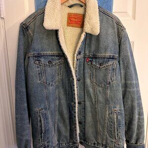 Levi's Sherpa Trucker Jacket, Size XL